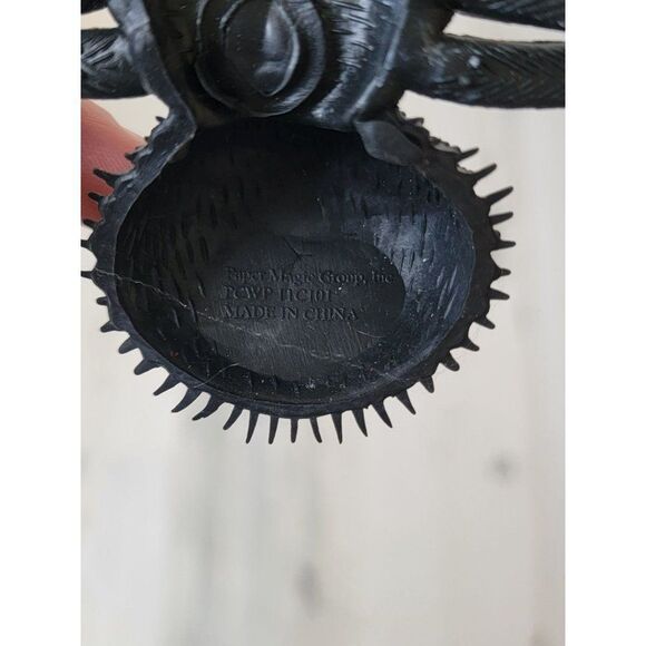 Paper magic group black rubber tarantula Halloween prop decor spider - Picture 6 of 6